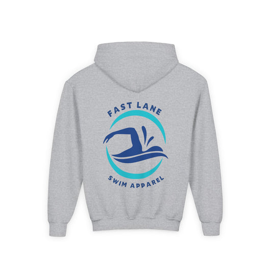 Fast Lane Swim Apparel Logo Youth Hoodie