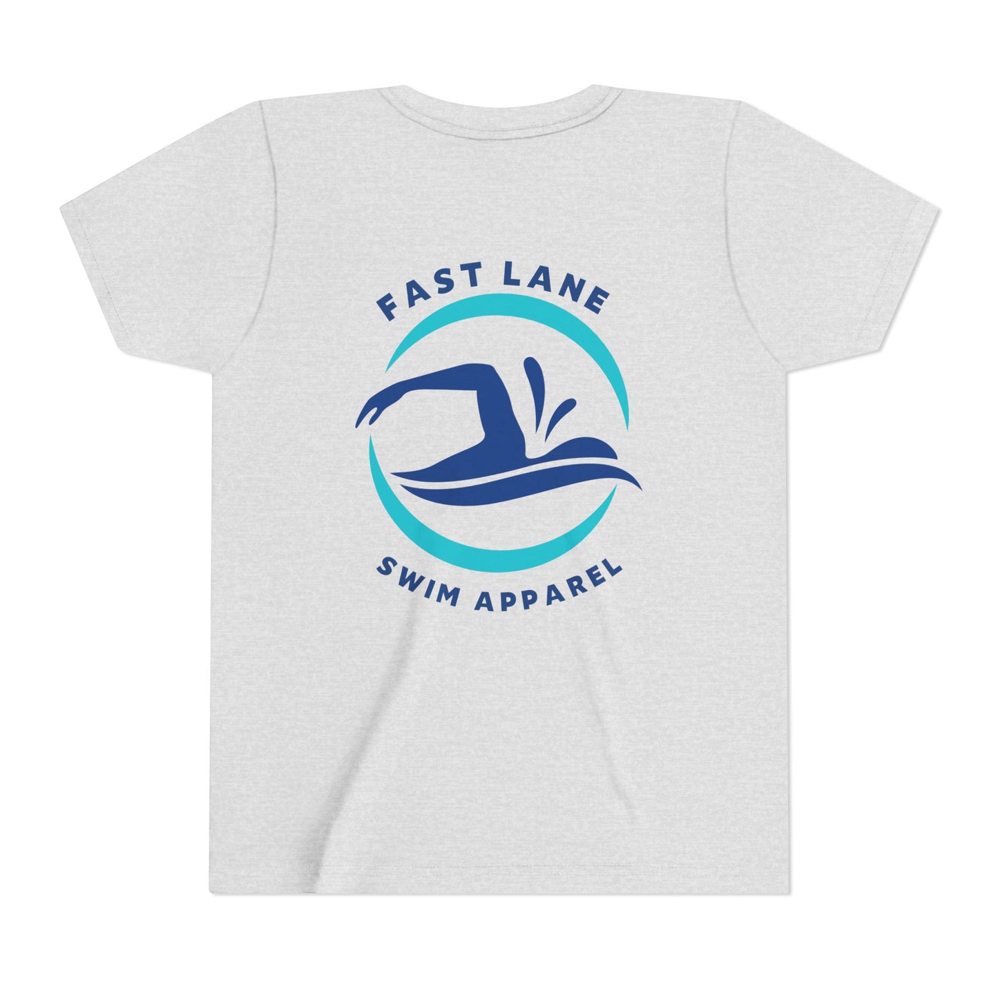 Swimming Youth T-Shirt - Fast Lane Design