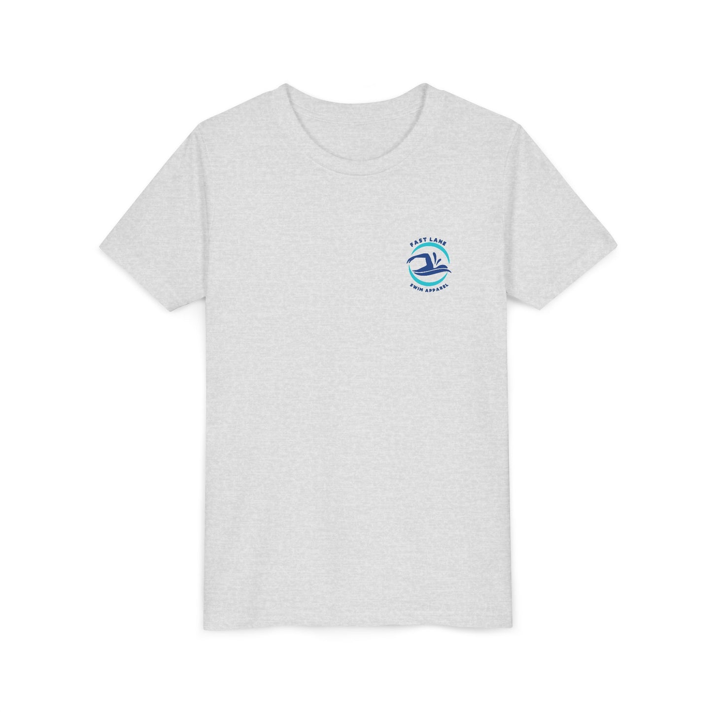 Swimming Youth T-Shirt - Fast Lane Design