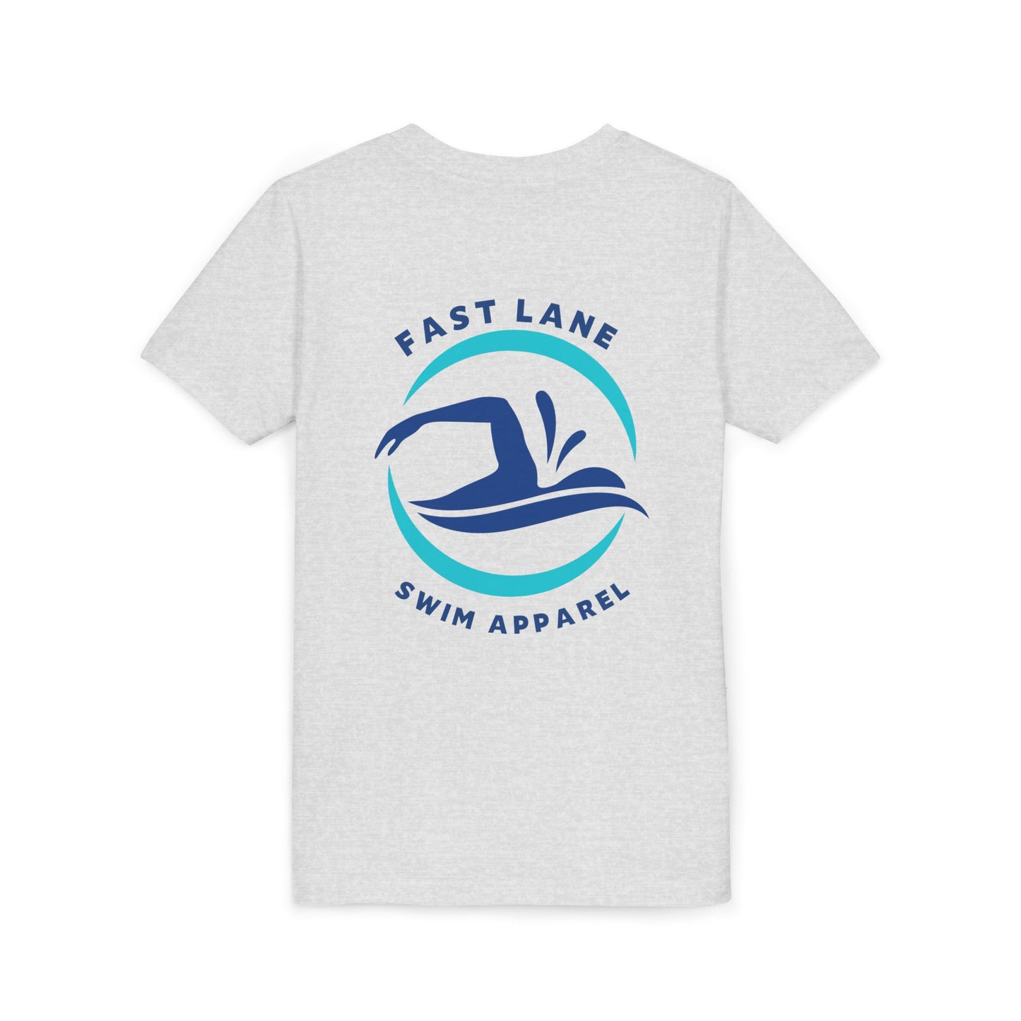 Swimming Youth T-Shirt - Fast Lane Design