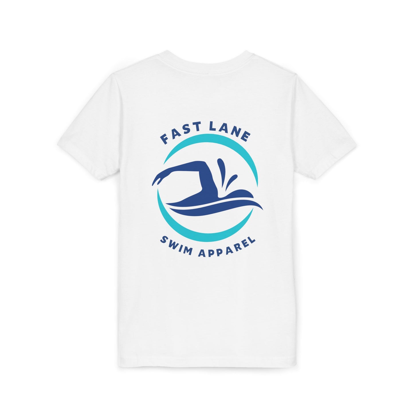Swimming Youth T-Shirt - Fast Lane Design