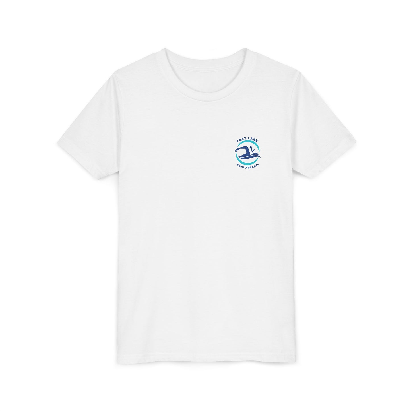 Swimming Youth T-Shirt - Fast Lane Design