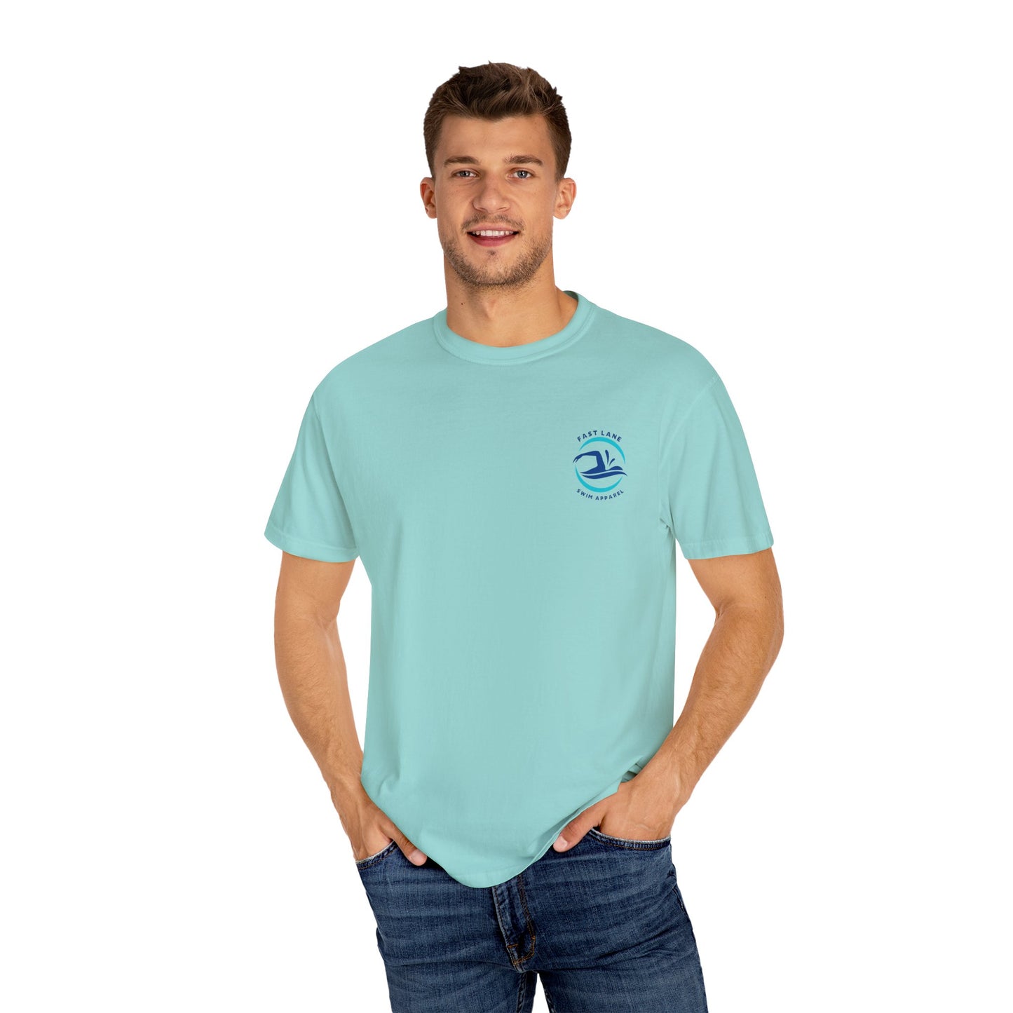 Swimming T-Shirt - 'The Only Sport Where You Get Yelled At For Breathing'