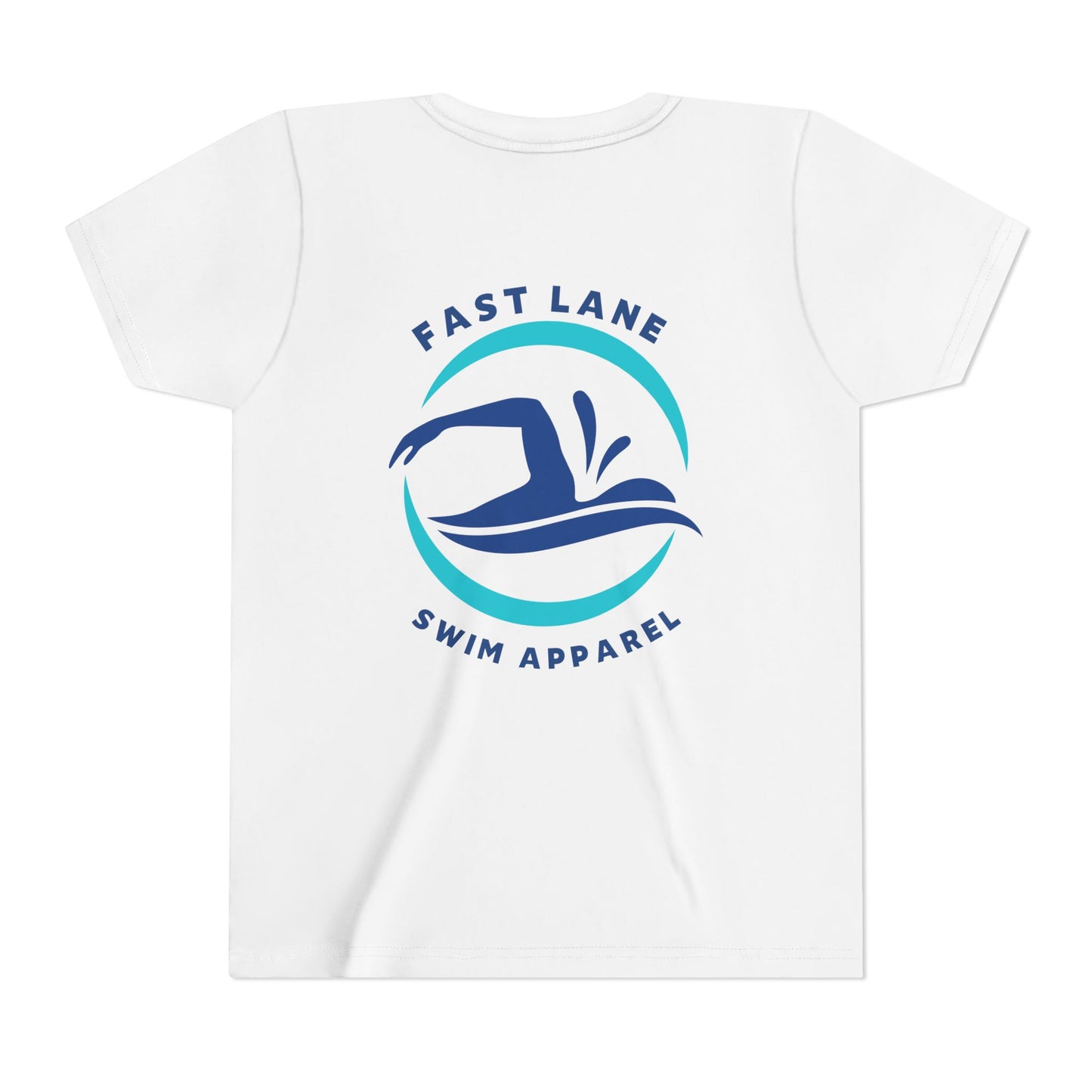 Swimming Youth T-Shirt - Fast Lane Design