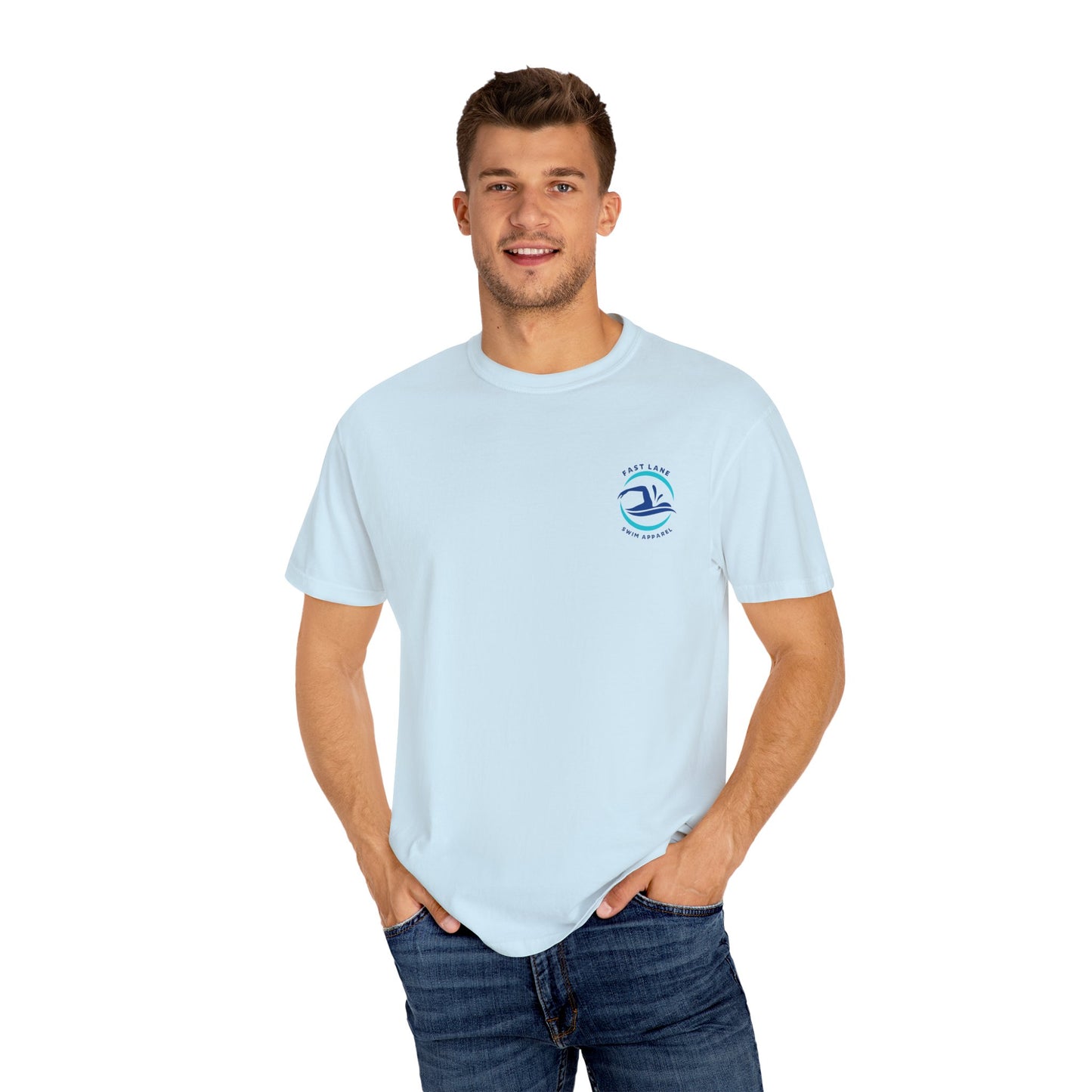 Swimming T-Shirt - 'The Only Sport Where You Get Yelled At For Breathing'