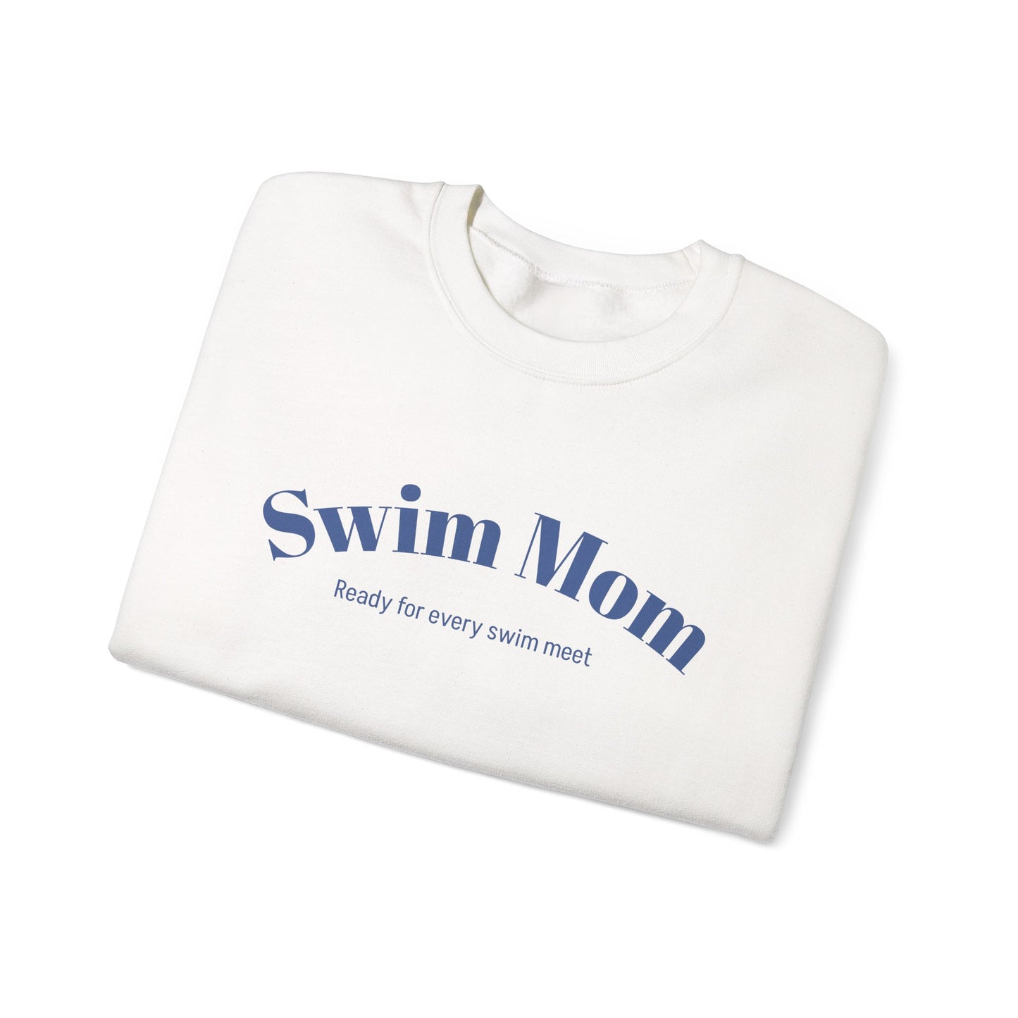 Swim Mom Crewneck Sweatshirt