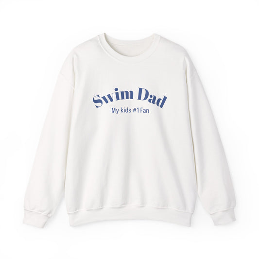 Swim Dad Crewneck Sweatshirt