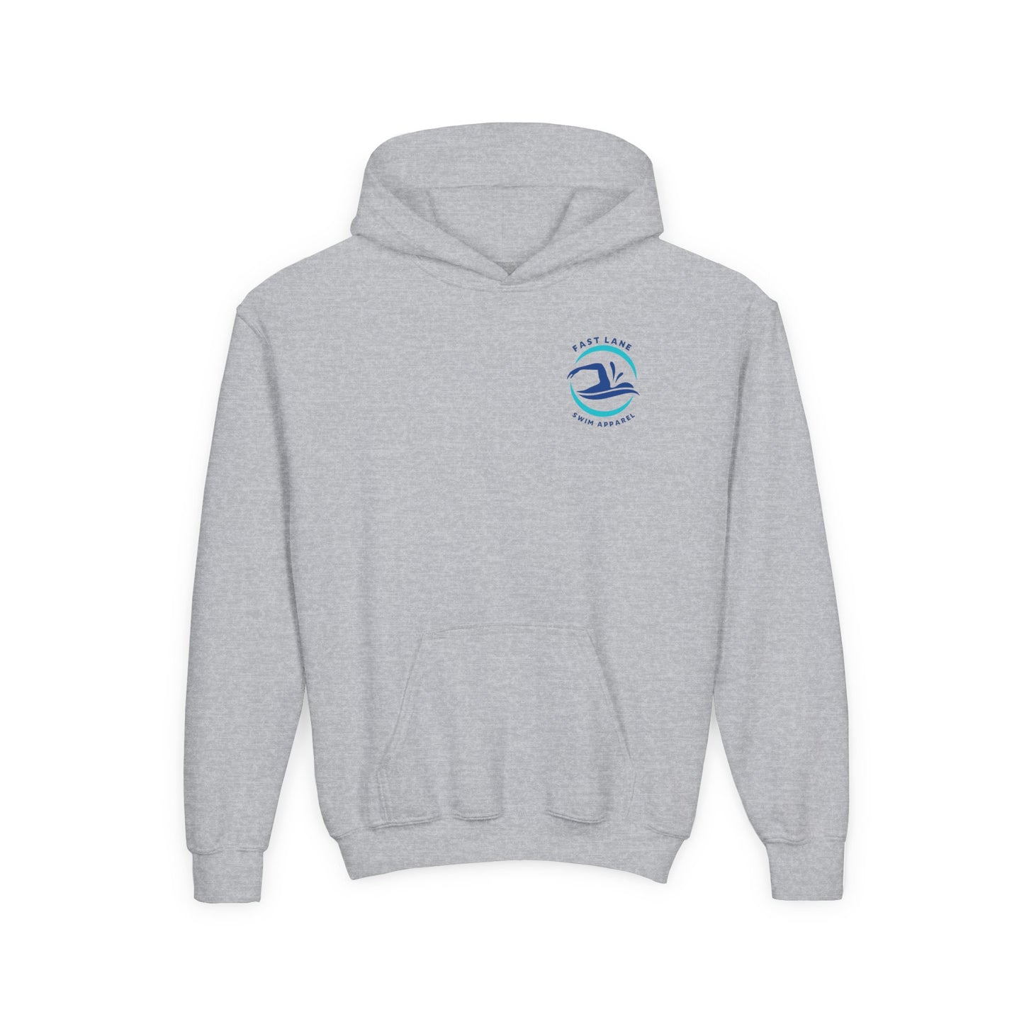 Fast Lane Swim Apparel Logo Youth Hoodie