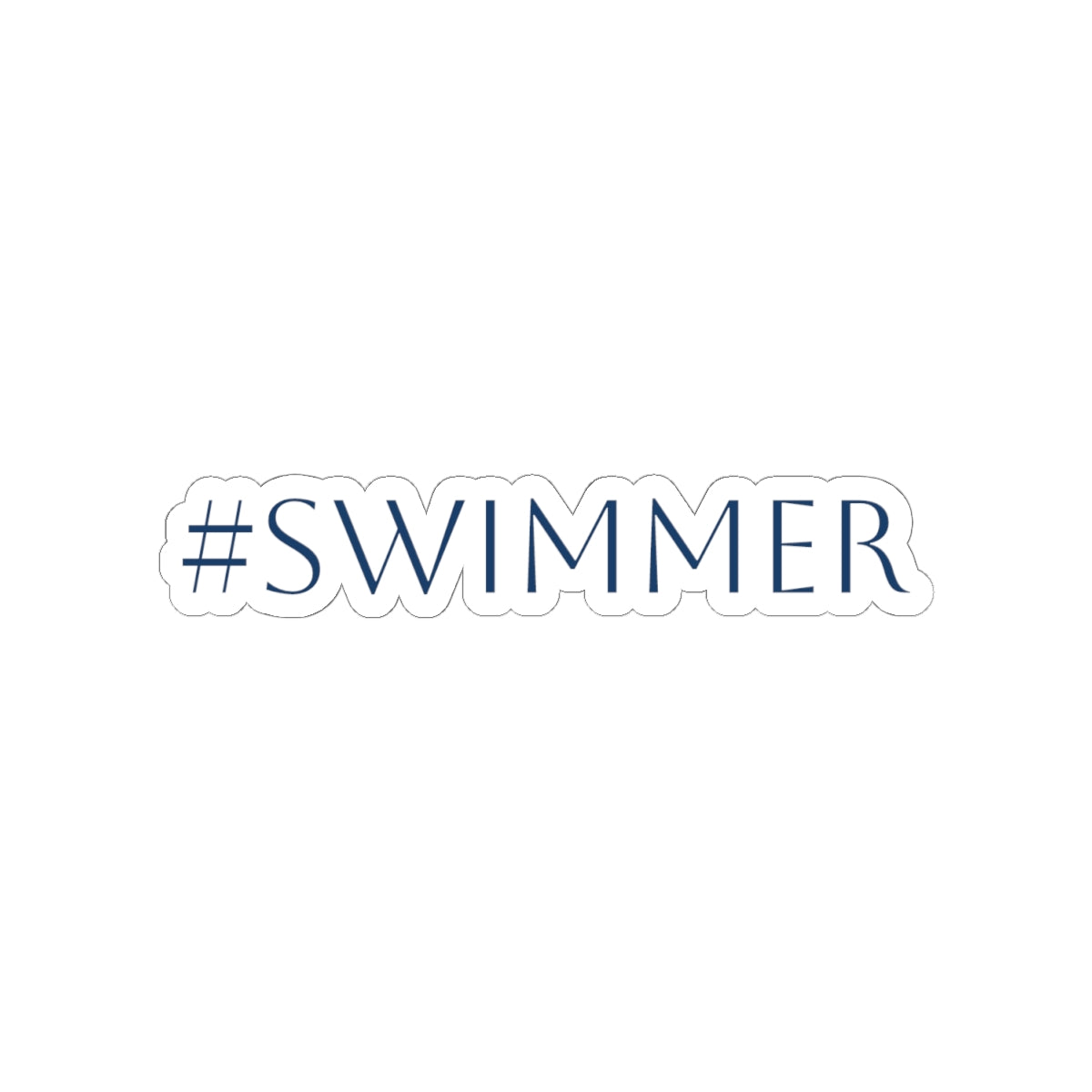 Swimmer Kiss-Cut Stickers - #swimmer sticker